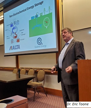 Dr. Eric Toone speaks at CERTAIN's Hydrogen Energy symposia